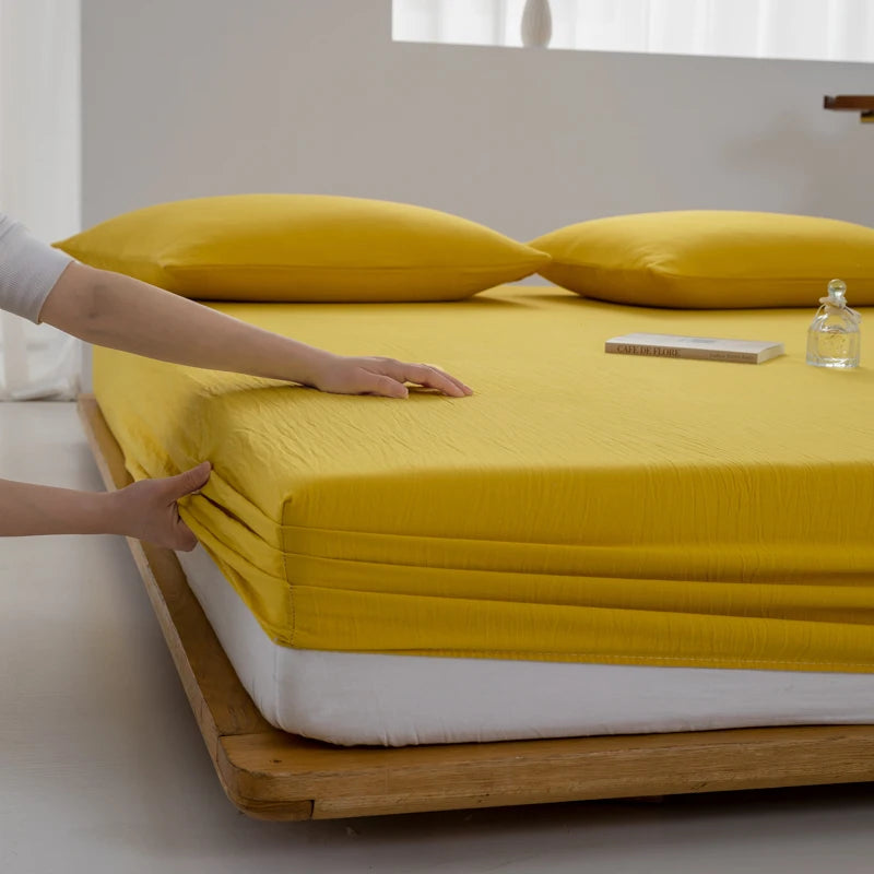 ComfortSheet® – Soft Cotton Fitted Bed Sheet - Vista 39 del producto