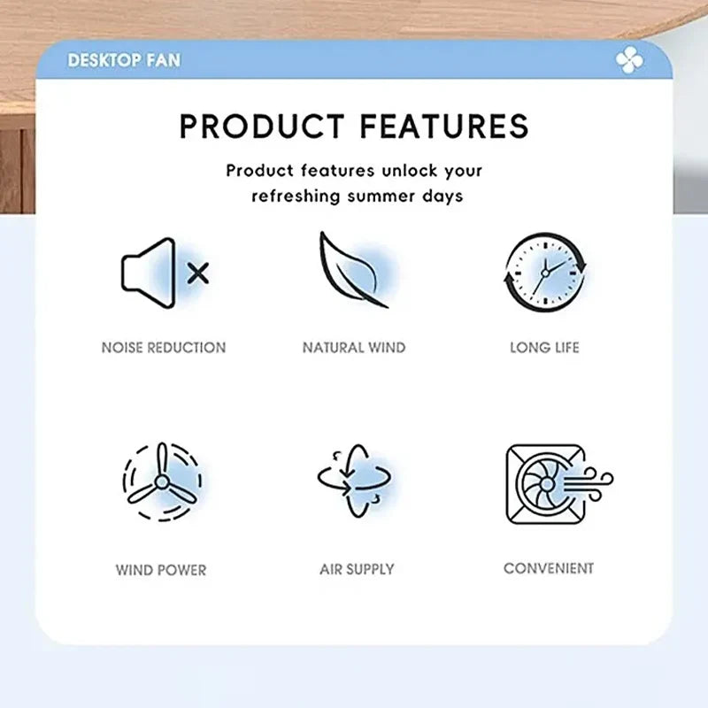 AirMax® – 720° Portable Fan - Vista 11 del producto
