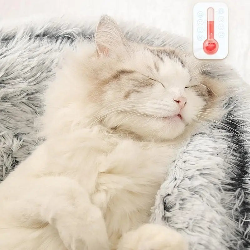 CozyNest® – Soft Plush Pet Bed with - Vista 10 del producto
