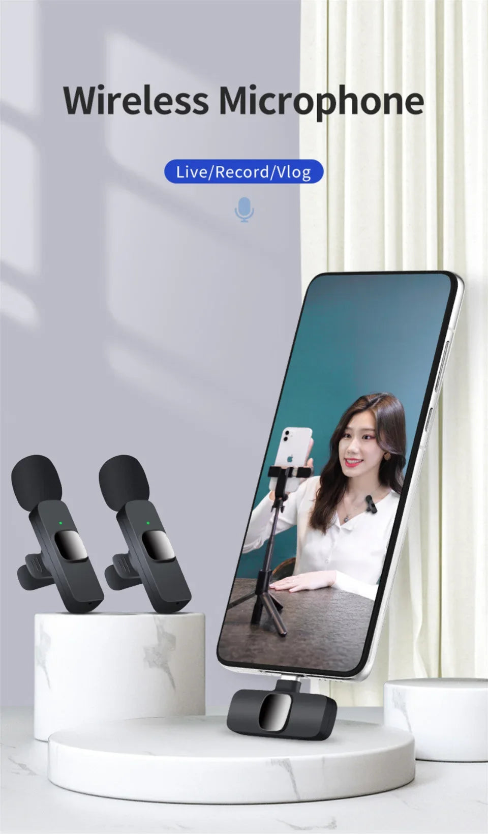 K9Blue® – wireless microphone portable - Vista 7 del producto