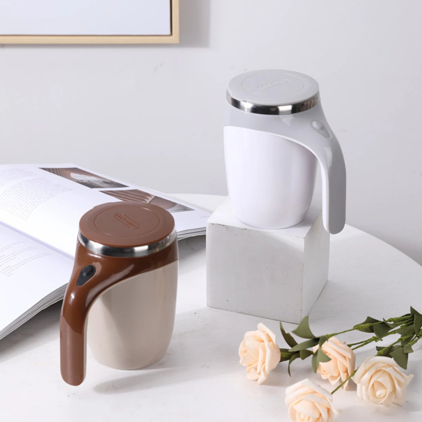 StirMagic® – Self-Stirring Magnetic Mug - Vista 4 del producto