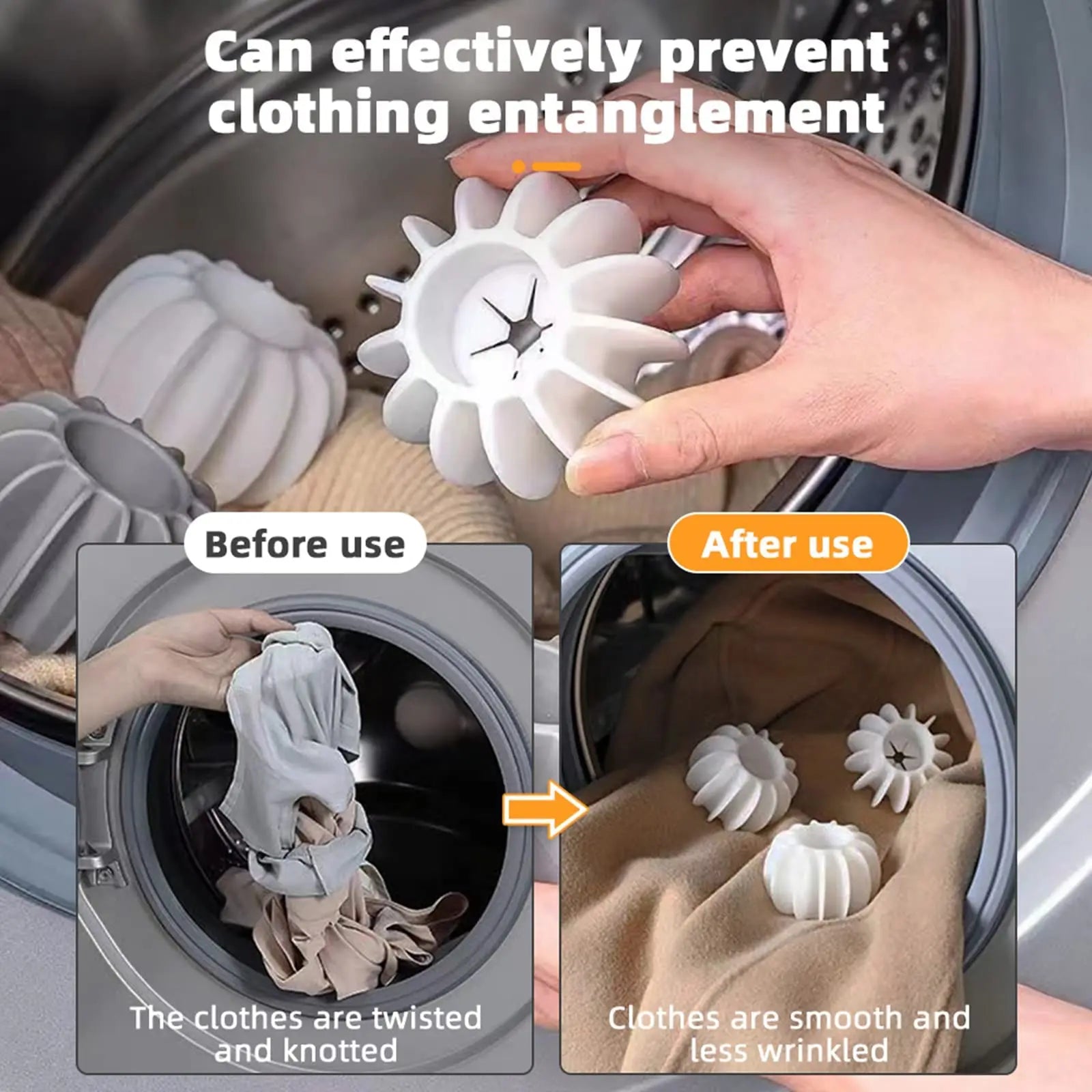 FurCatch® – Laundry Silicone Hair Remover Ball - Vista 5 del producto