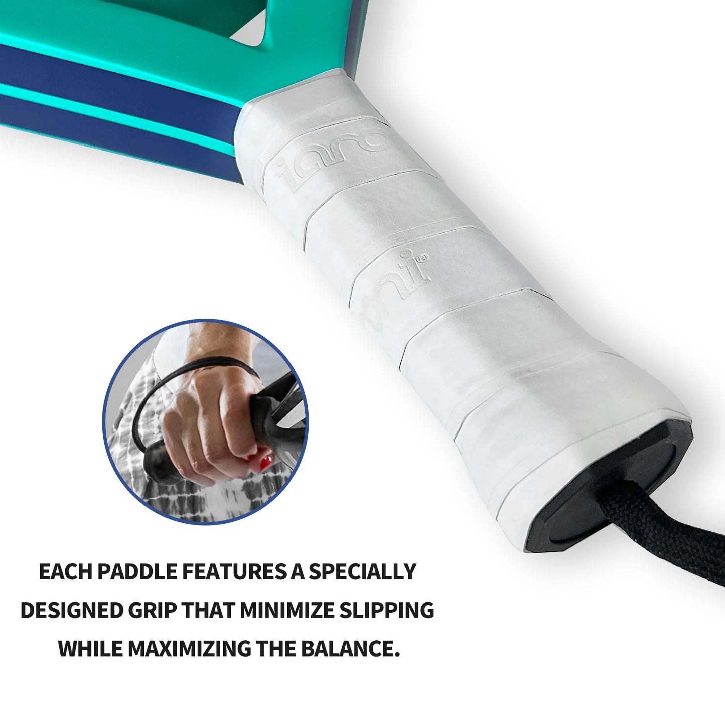 StrikePro® – Carbon Fiber Padel Tennis Racket - Vista 4 del producto