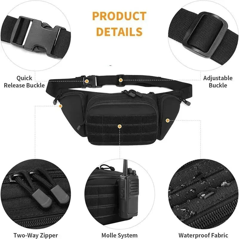 TactiPack® – Tactical Waist Pack - Vista 5 del producto