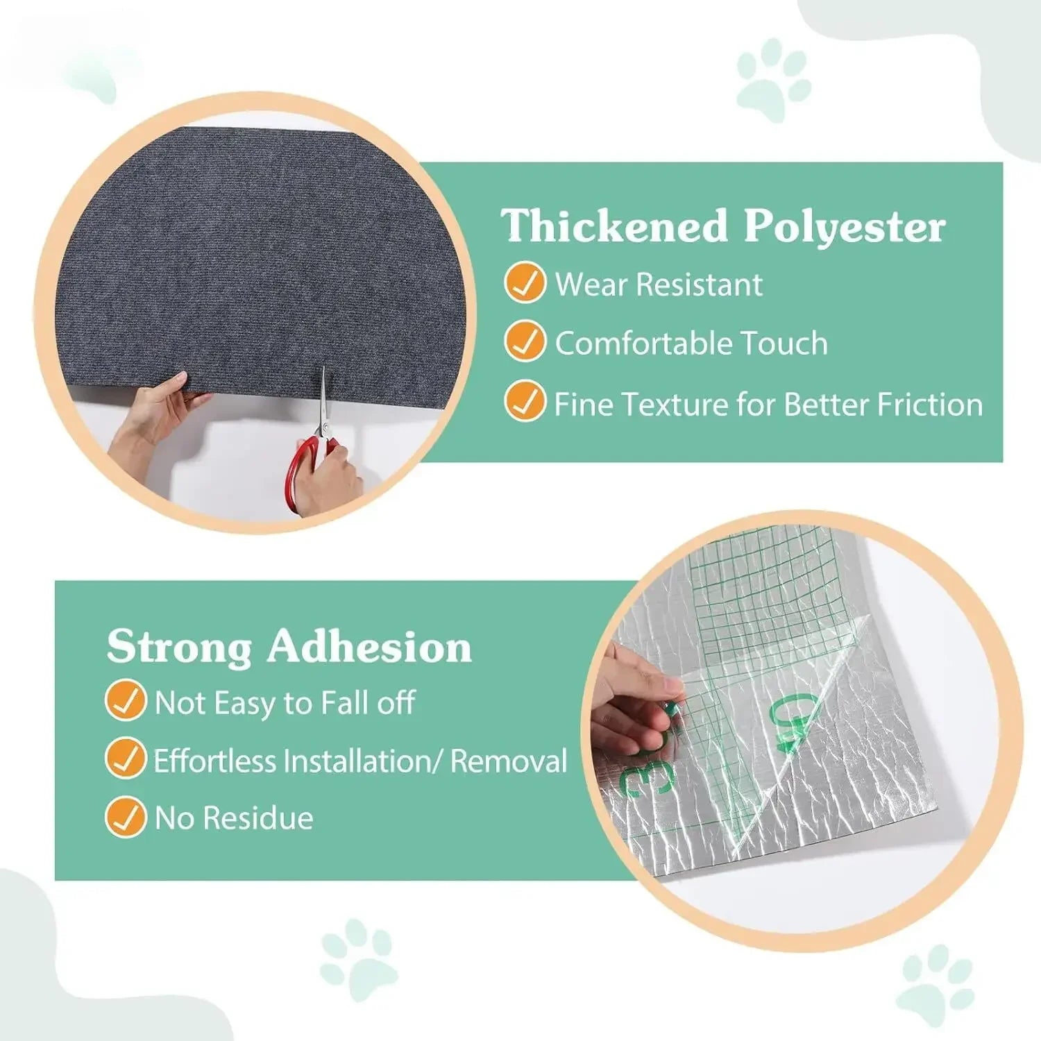 ScratchMate® – Self-Adhesive Cat Scratching Mat - Vista 11 del producto