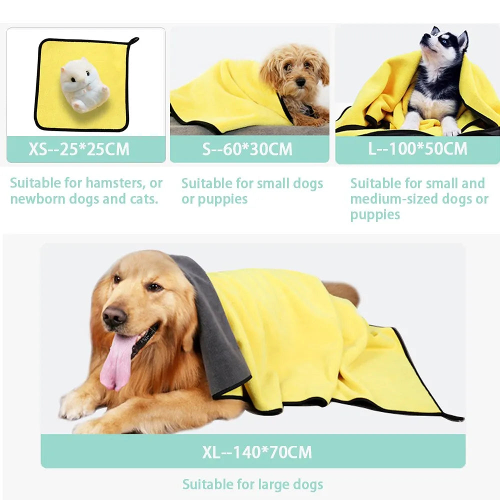 QuickDry® – Soft Fiber Pet Towels - Vista 5 del producto