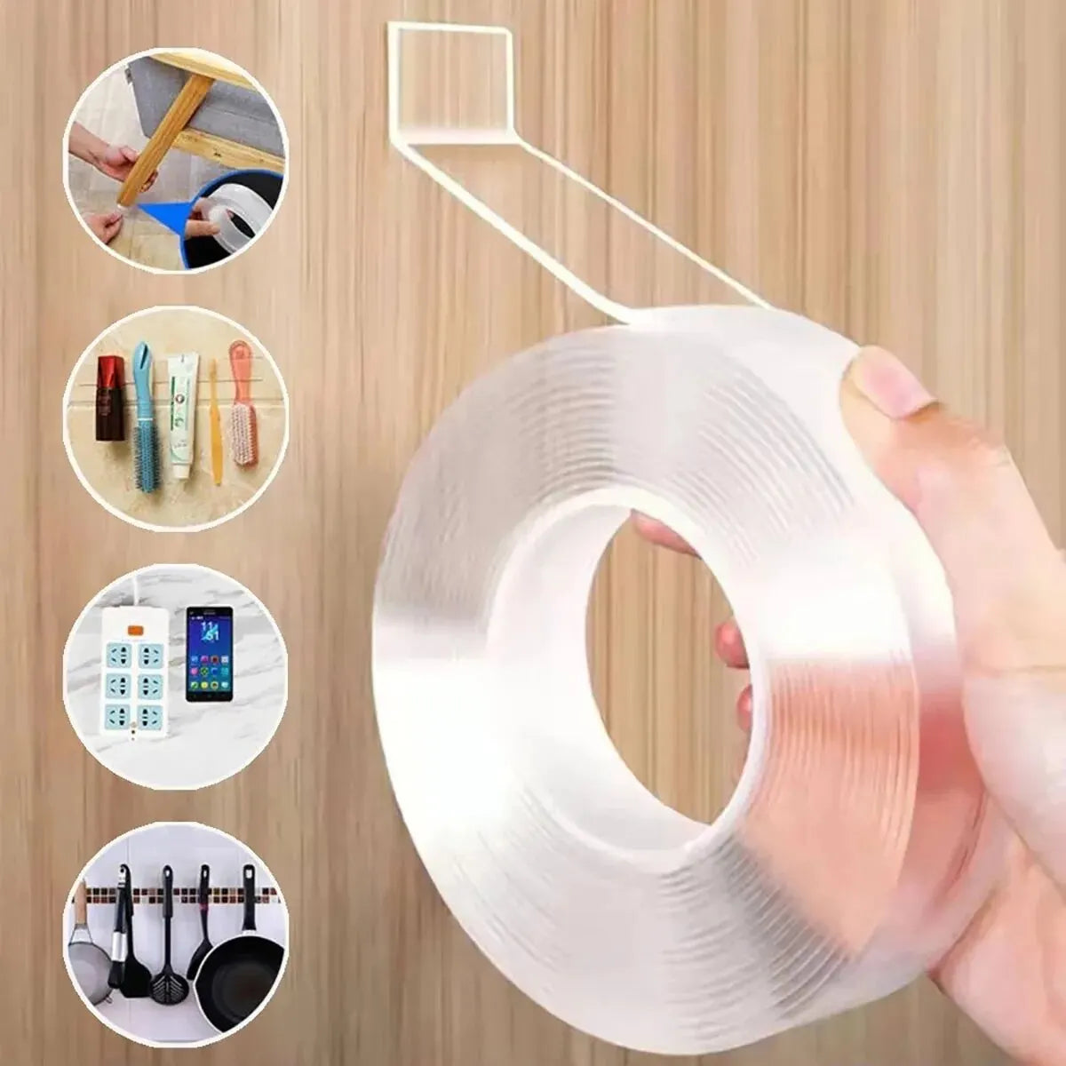 MegaGrip® – Ultra-Strong Double-Sided Adhesive Tape - Vista 5 del producto