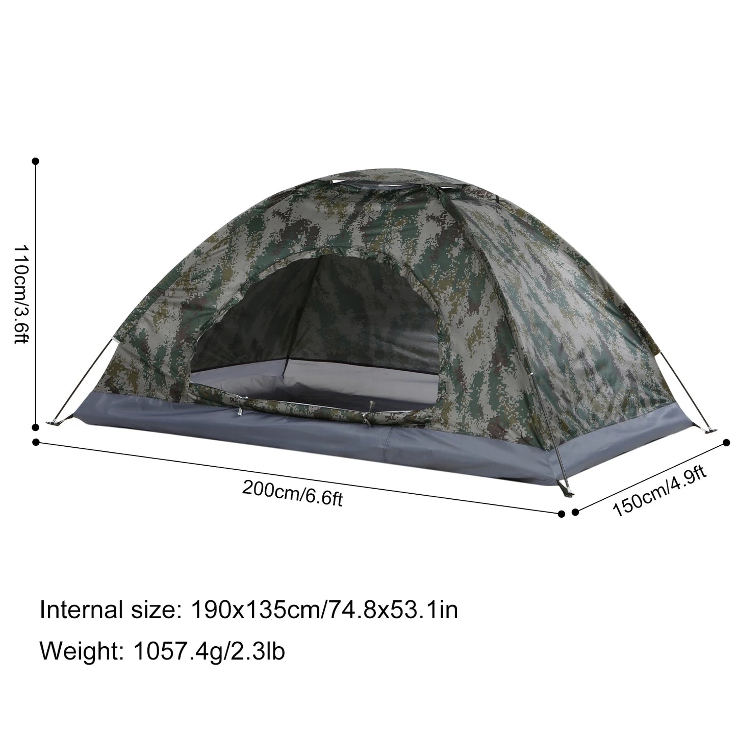 UltraTent® – Ultralight Camping Tent - Vista 11 del producto