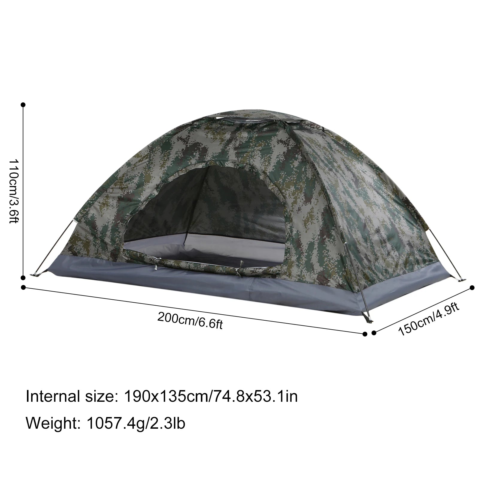UltraTent® – Ultralight Camping Tent - Vista 11 del producto