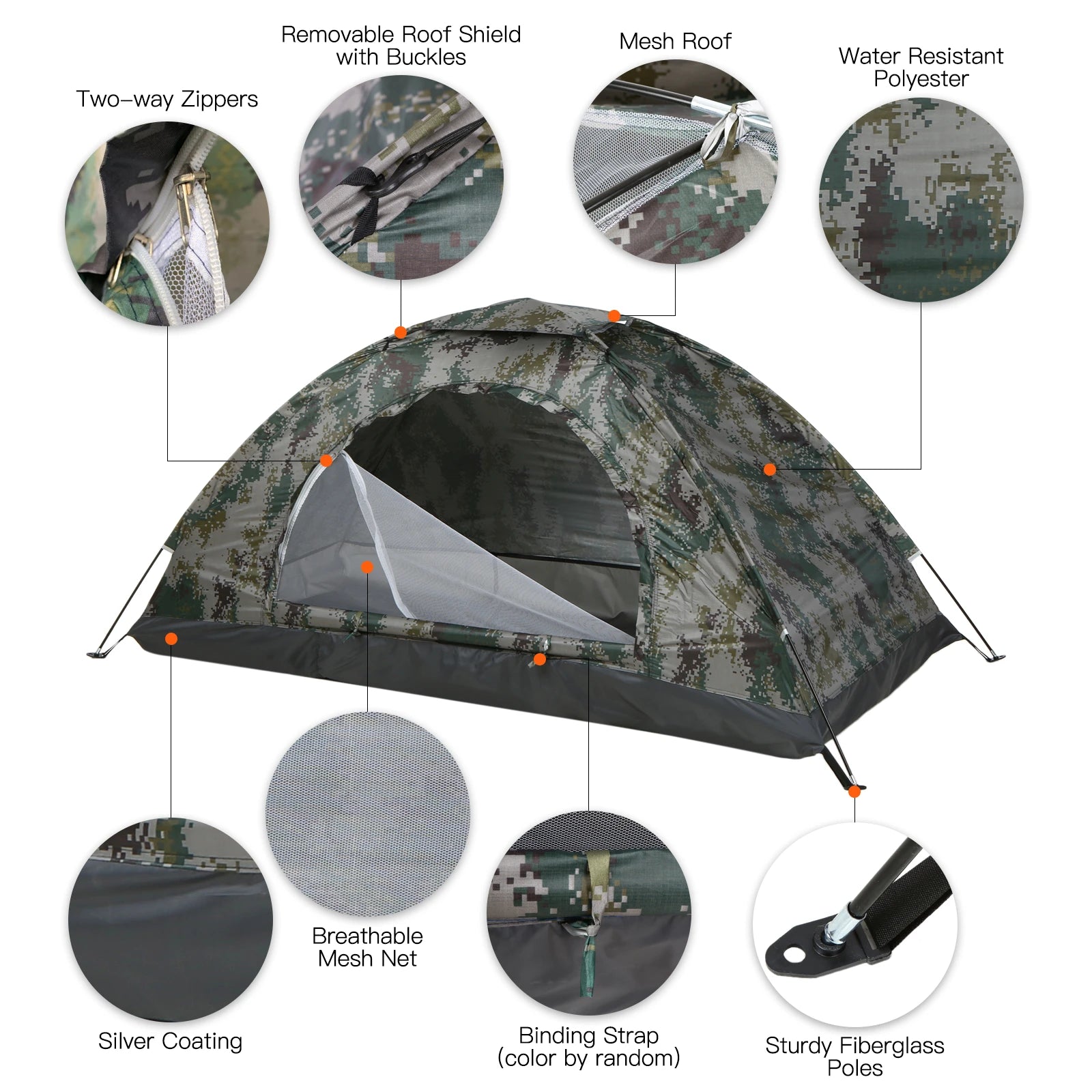 UltraTent® – Ultralight Camping Tent - Vista 3 del producto