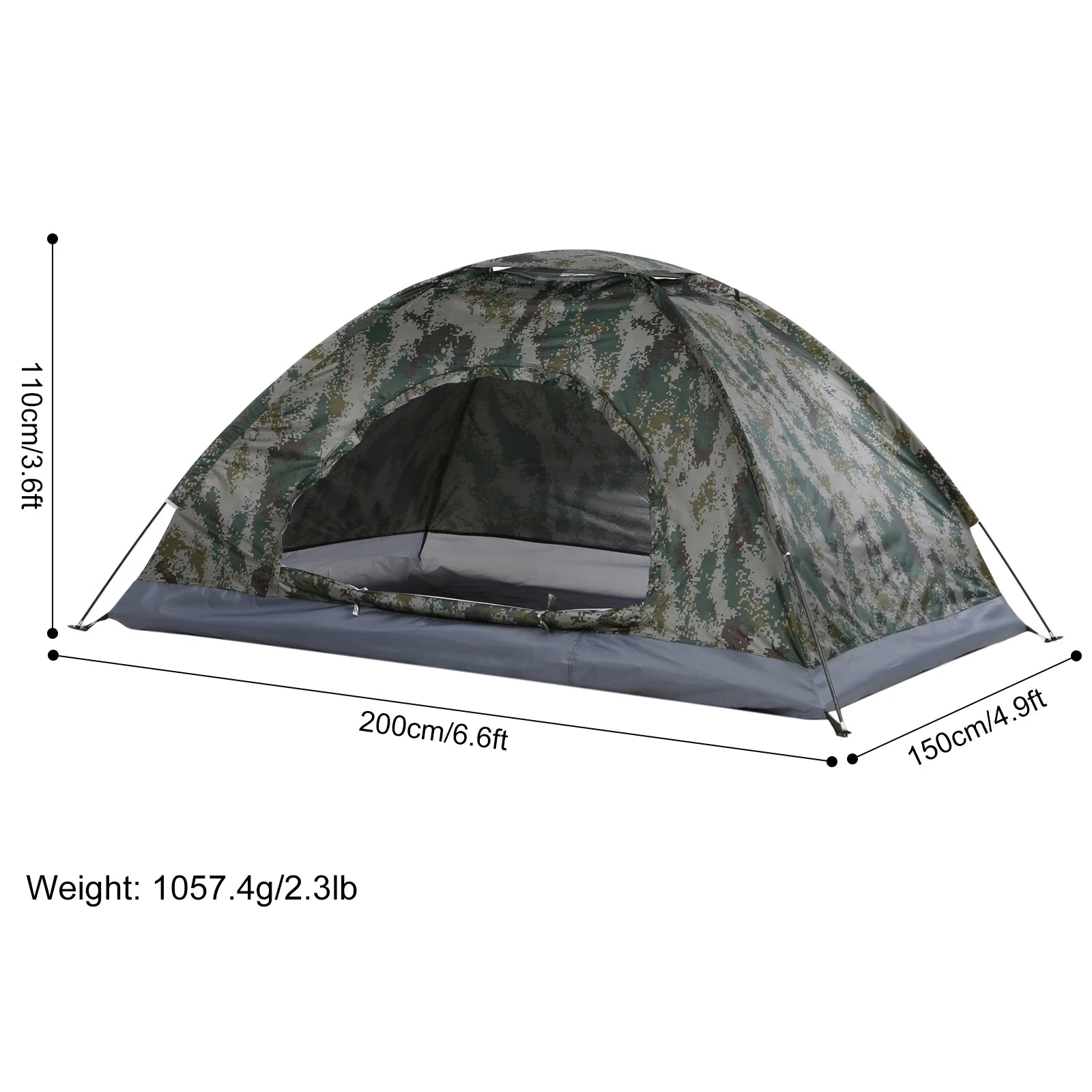 UltraTent® – Ultralight Camping Tent - Vista 4 del producto