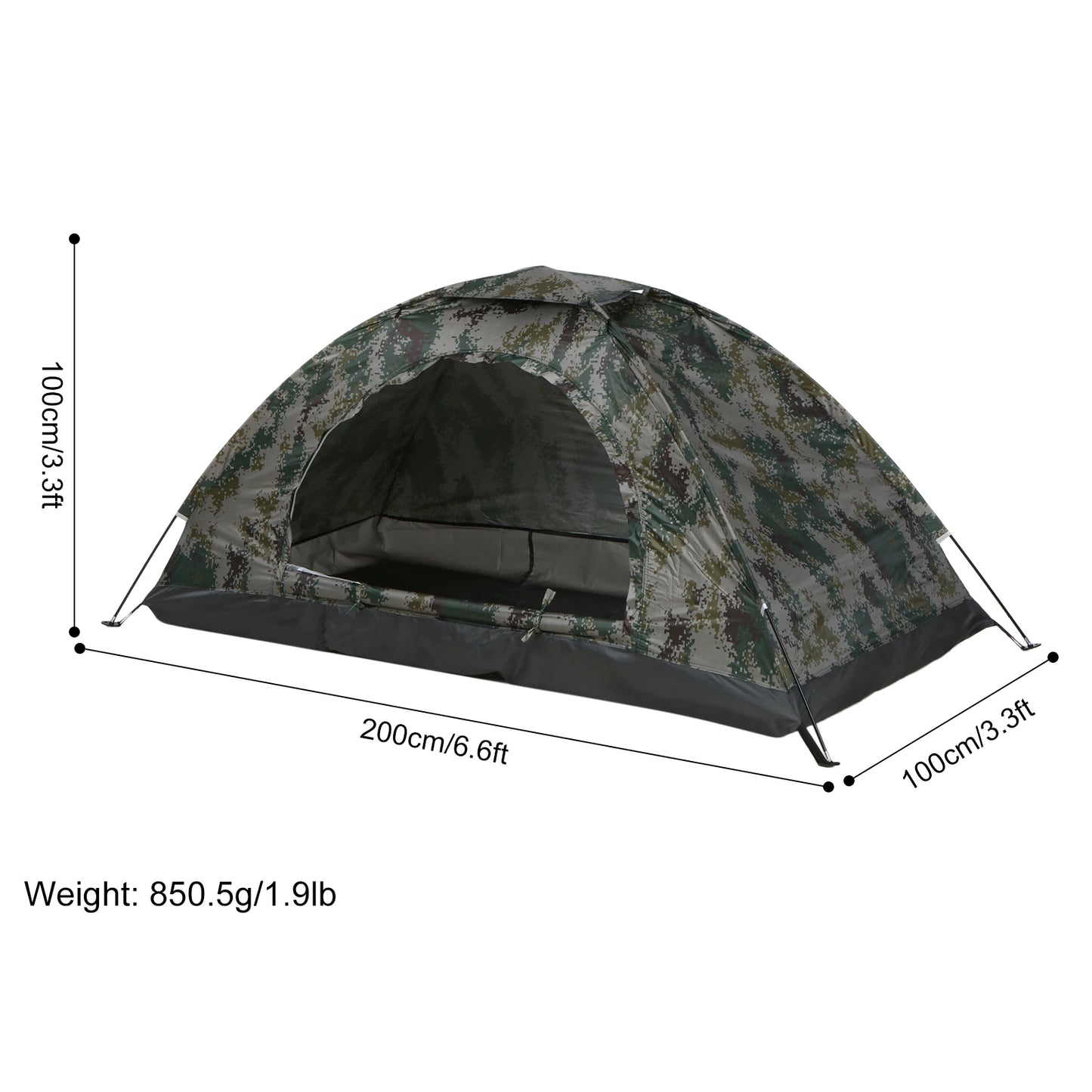 UltraTent® – Ultralight Camping Tent - Vista 5 del producto