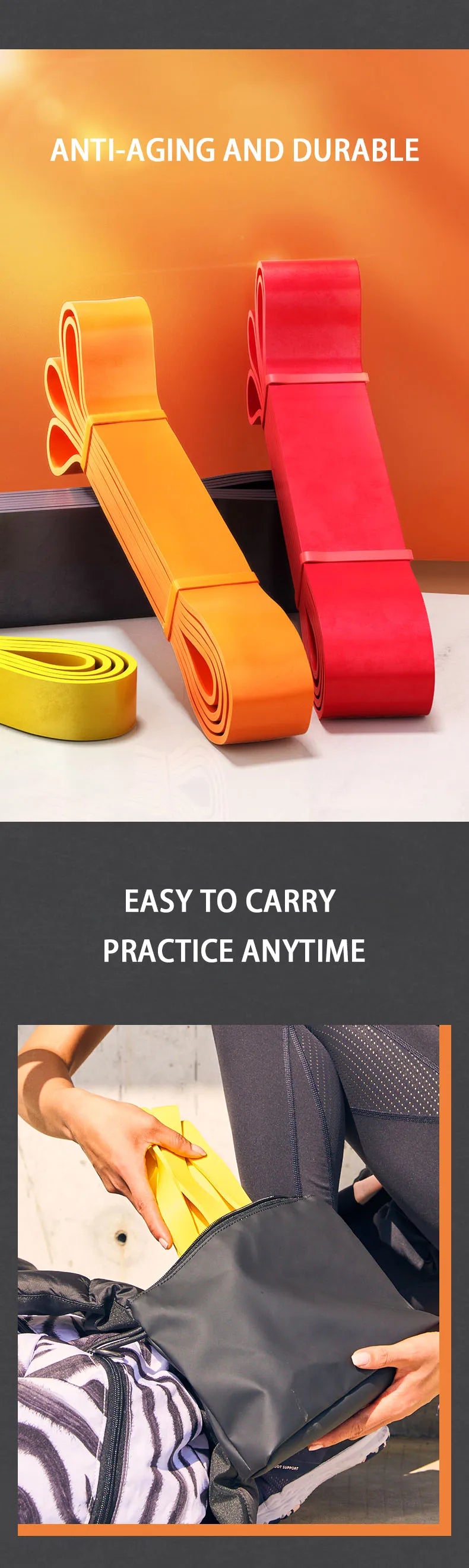 FlexiBands® – Rubber Workout Bands - Vista 9 del producto