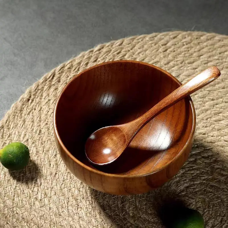 JujuWood® – Japanese Wooden Soup & Salad - Vista 5 del producto