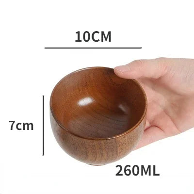 JujuWood® – Japanese Wooden Soup & Salad - Vista 7 del producto