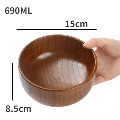 JujuWood® – Japanese Wooden Soup & Salad - Vista 9 del producto