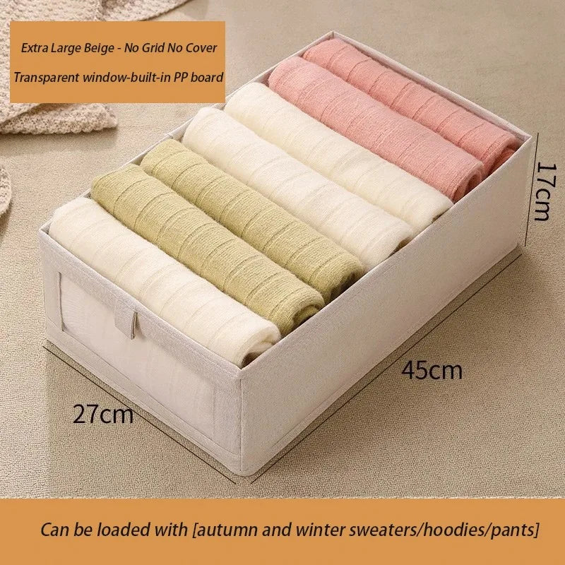 OrganizeEase® – Foldable Clothes Storage Box - Vista 7 del producto