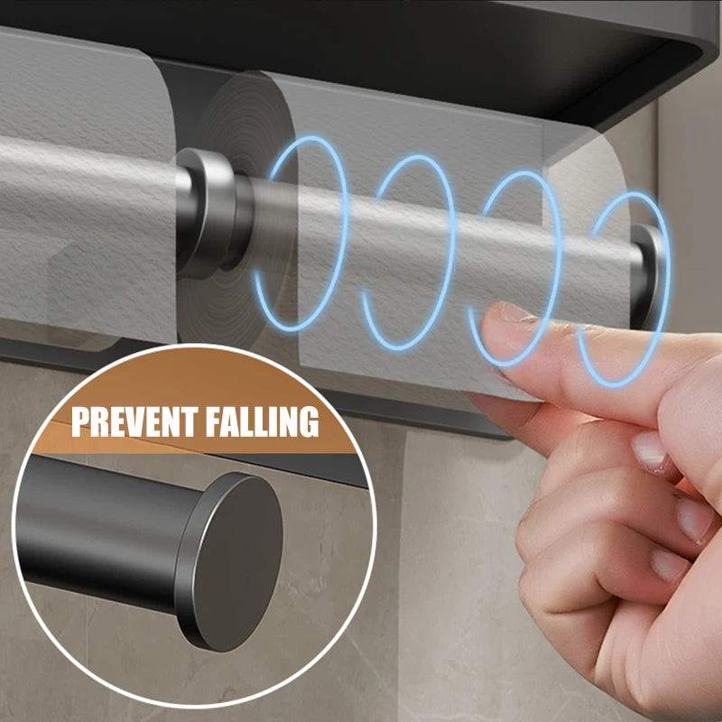 SmartMount® – Multifunctional Bathroom Paper Holder - Vista 3 del producto