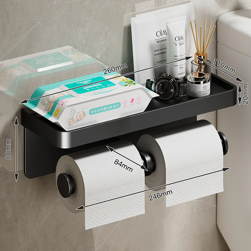 SmartMount® – Multifunctional Bathroom Paper Holder - Vista 5 del producto