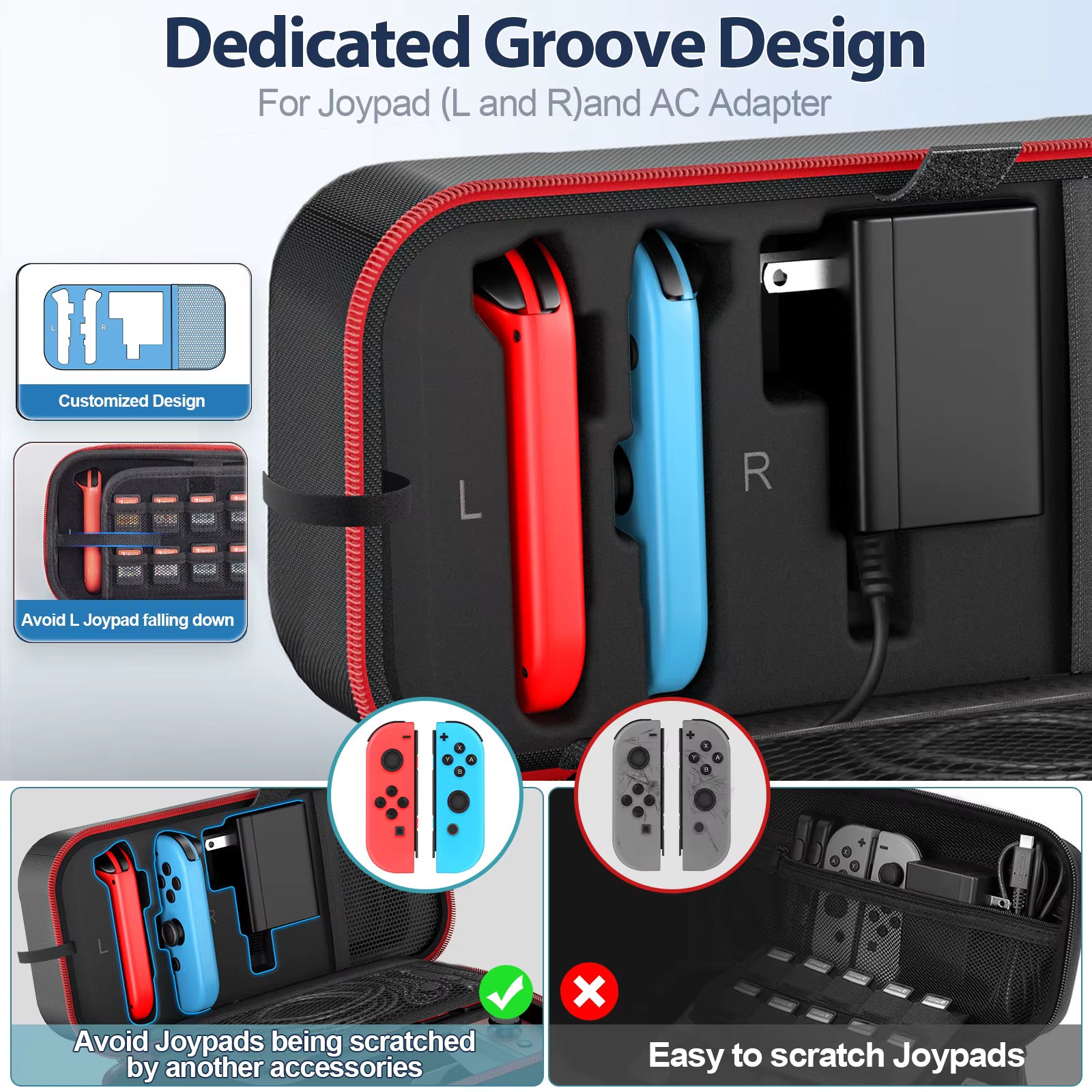 GameVault® – Large Storage Bag for Switch - Vista 3 del producto